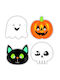 Хартиени Маски Halloween Friends 8 Броя