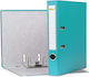 Plastic Archiving Arc Ring Binder 123inkt A4 50mm Turquoise 300517