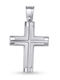 CHrysolithos Male Silver Cross Without Chain AKR1259