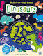 Glow-in-the-dark Dinosaurs Sticker Activity Book - Gemini Books Group Ltd - Paperback / Softback