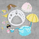 Cookie Cutter Princesses 110x150mm