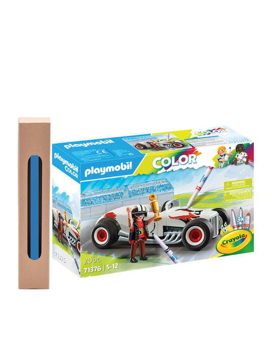 Великденска Свещ С Играчка Color Vintage Автомобил С Водач За 5+ Години Playmobil