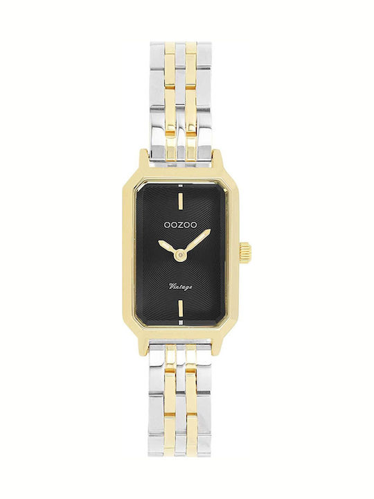 Oozoo Women's Watch 19mm Battery with Gold Stai...