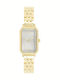 Oozoo Womens Watch Battery with Gold Metal Bracelet