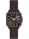 Oozoo Women's Watch 34mm Battery with Brown Leather Strap