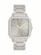 Oozoo Women's Watch 44mm Battery with Grey Metal Bracelet