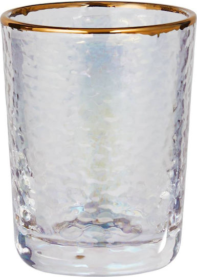 Butlers Smeralda Glas Kelch in Gold Farbe 50ml