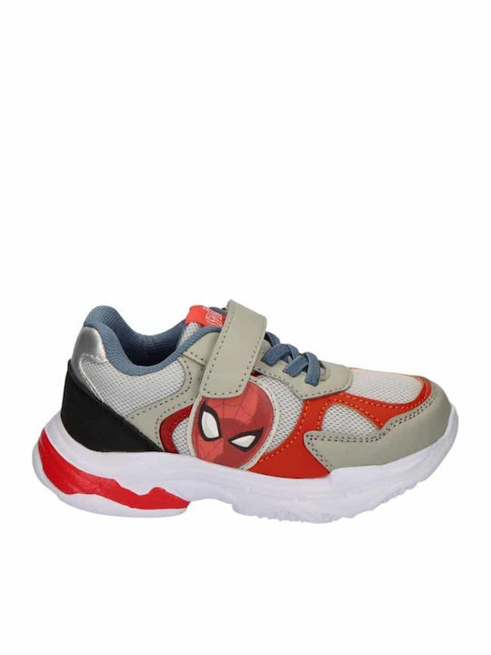 Spiderman Παιδικά Sneakers με Σκρατς Πολύχρωμα