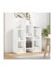Holz Sideboard Weiß 90x30x90cm