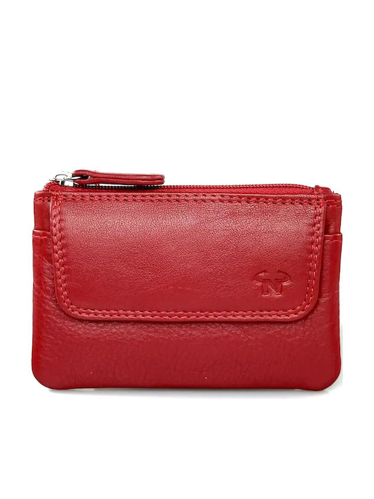 Leather Key Holder Calfnero C1814 Red Leather Key Holder Calfnero C1814 Red