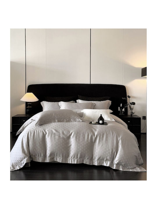 Σετ Παπλωματοθήκη Υπέρδιπλη 220x240cm 100% Lyoc...