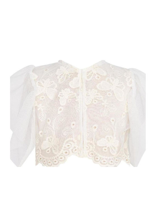 Kids Cardigan Ecru