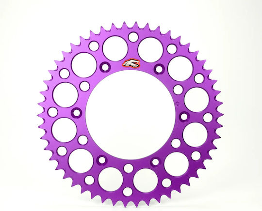 Renthal Rear Aluminum Sprocket 428 Purple 48 Teeth 441u-428-48gppe