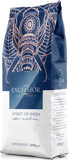 Coffee Espresso Caffe Excelsior Spirit India 1000g Beans