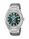 Casio Men's Battery Watch with Silver Metal Bracelet