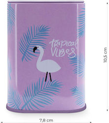 Pencilia Pușculiță Metalică Lila Flamingo 10,5×...