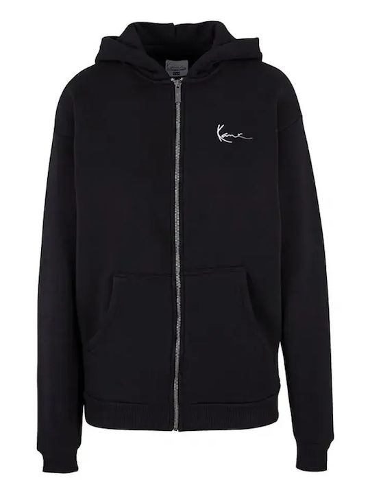 Cardigan With Hood Black