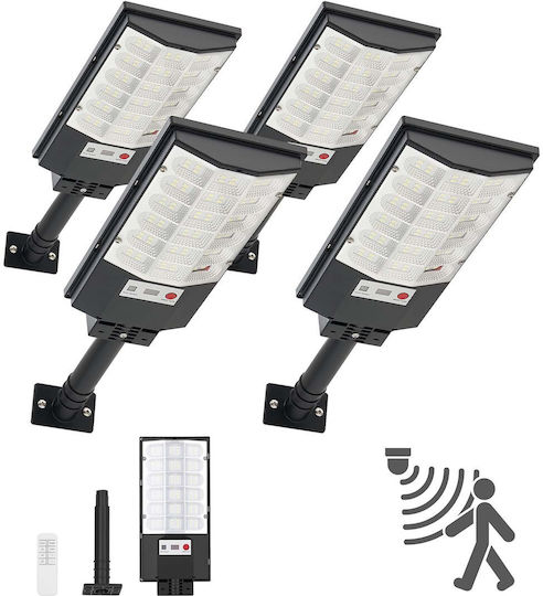 Vevor Solar Street Light 500W 50000lm with Motion Sensor Photocell and Remote Control IP65