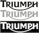 Αυτοκόλλητα Ρεζερβουάρ Triumph