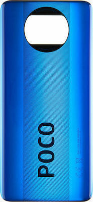Заден Капак Xiaomi Поко X3 Син Oem
