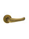 Viobrass Door Handle Middle Door with Rosette R64 Pair Antique Bronze Vintage