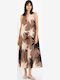 Summer Maxi Dress Taupe