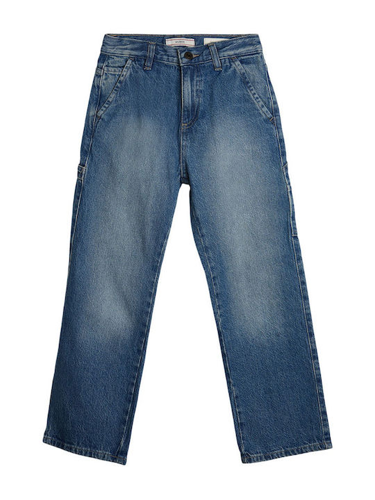 Guess Παιδικό Τζιν Παντελόνι Navy Μπλε