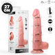Intense Ρεαλιστικό Dildo με Όρχεις και Βεντούζα Flesh