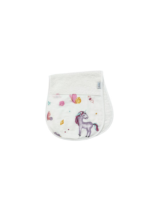 Bunny Bebe Unicorn Umărul Burp Cloth Multicolor...