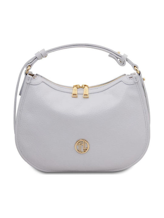 Tuscany Leather Leather Women's Shoulder Bag White