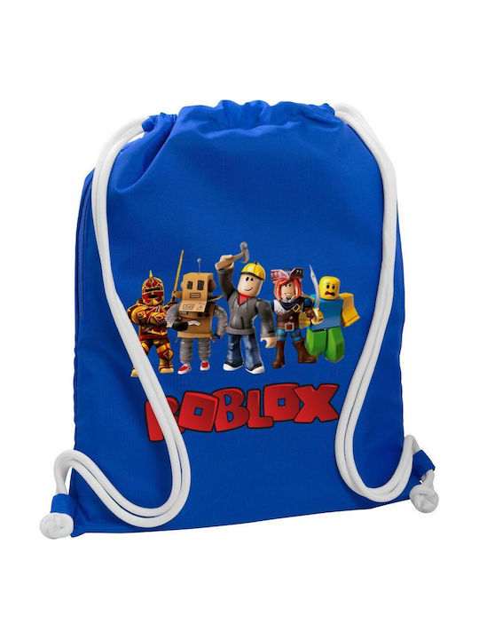 Koupakoupa Roblox Squad Παιδική Τσάντα Πλάτης Μπλε 48x40εκ.