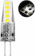 Extrastar Λάμπα LED 1.8W 103mm για Ντουί G4 Φυσικό Λευκό 180lm