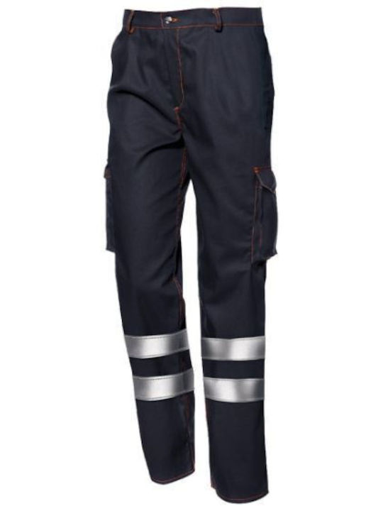 Sir Safety Polytech Reflektierende Arbeitshose Marineblau