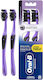 Oral-B 3d White Οδοντόβουρτσα Charcoal 2τμχ