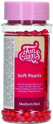 Sprinkles Pearls 4mm Soft Red 60g