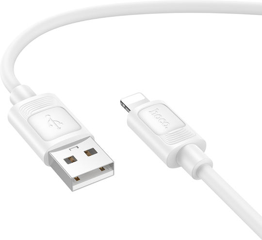 Hoco X122 USB-A To Lightning Cable White 1m 49620-OC