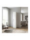 Emeril Single Door Wardrobe White 35x42x180cm