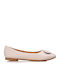 Women's Ballerina Shoes in Beige Colour