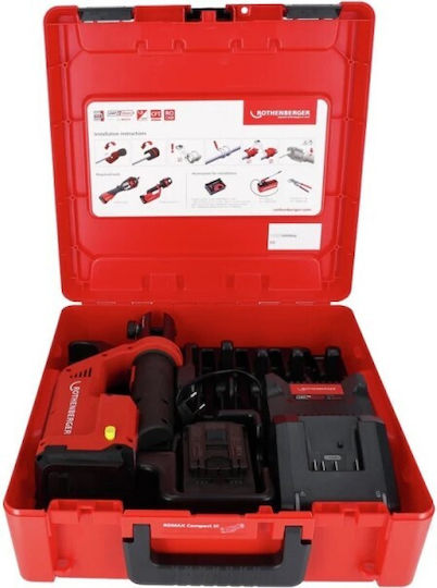 Rothenberger Pipe Press Fitting Tool Battery Romax