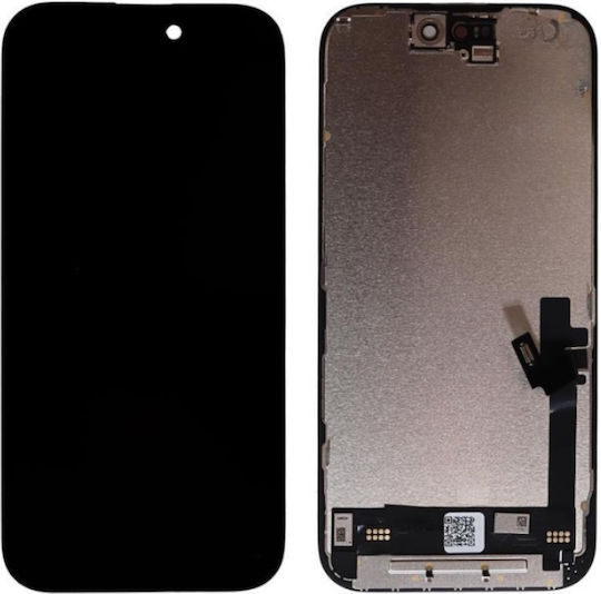 Екран Tft In-cell със сензорен механизъм за iPhone 16 (Черен)