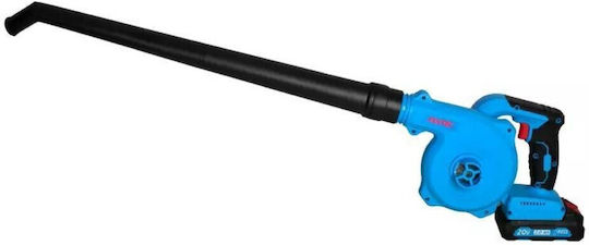 FixTec Handheld Leaf Blower / Vacuum 20V with 1 Battery 2Ah & Maximum Air Speed 396km/h