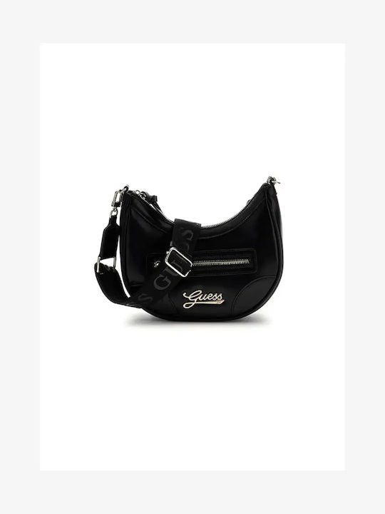 Damen Hobo Tasche Schwarz