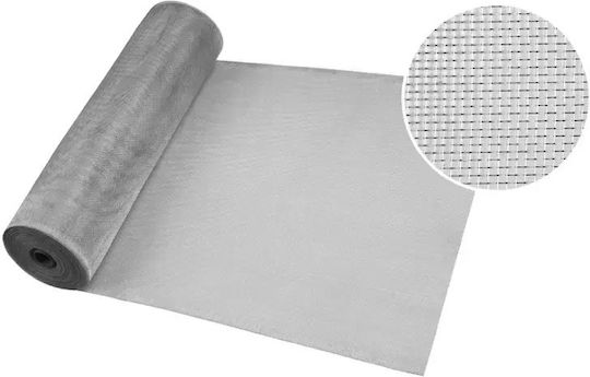 Mosquito Net by the Meter Fixed Aluminum Gray 28x16cm