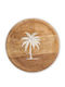 Zaros Platou Decorativ Alb 30cm
