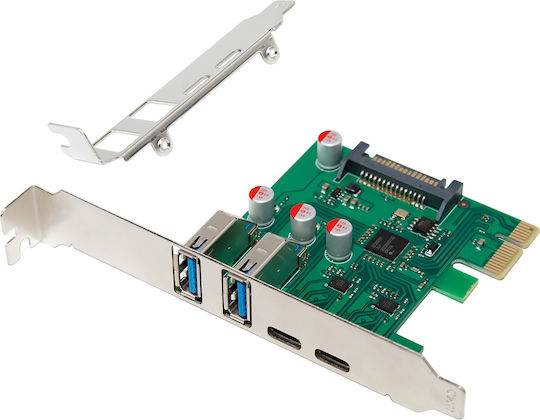 Powertech Карта PCIe към USB 3.0 порт