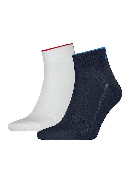 Levi's Logo Ανδρικές Κάλτσες Navy/white 2Pack