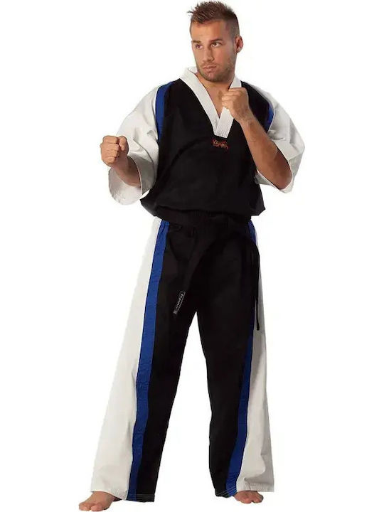 Olympus Sport Semi Contact Ανδρική Στολή Kick Boxing Μαύρη