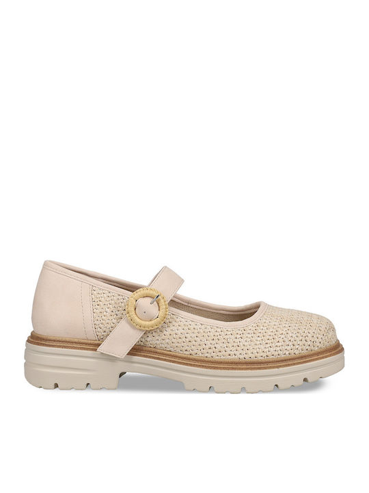 Γυναικεία Loafers σε Μπεζ Χρώμα