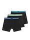 Men's Boxers Black Checked 3Pack
