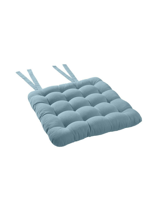 Butlers Gartenstuhlkissen Solid Blau 35x35cm